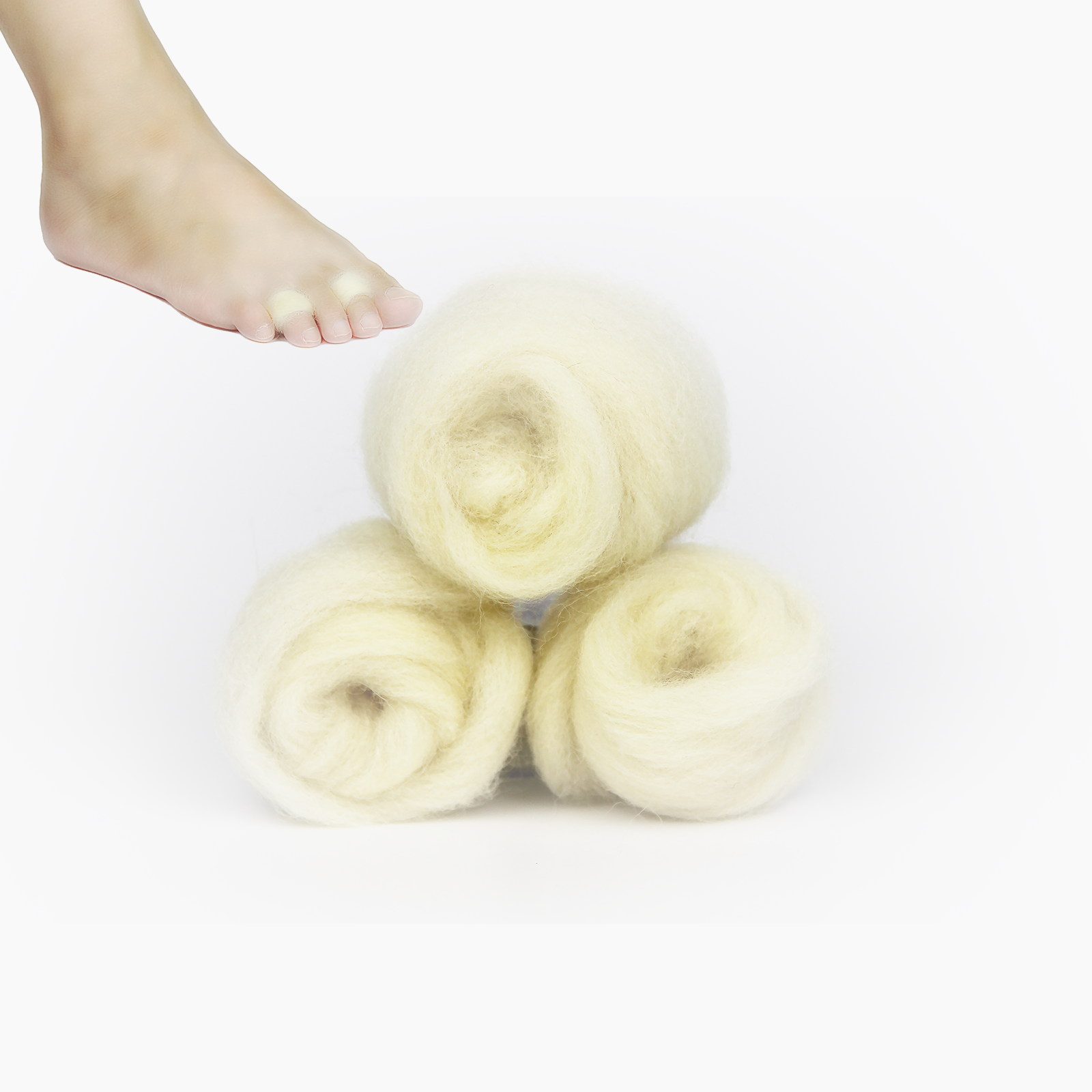 lambs wool for toes